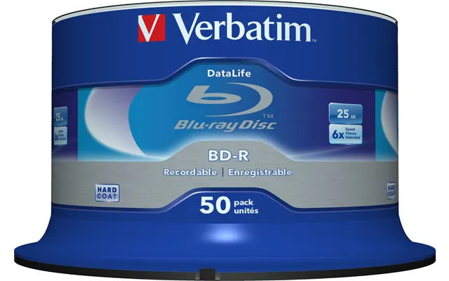 Verbatim Datalife 6x Bd-r 25 Gb 50 Pc S product image