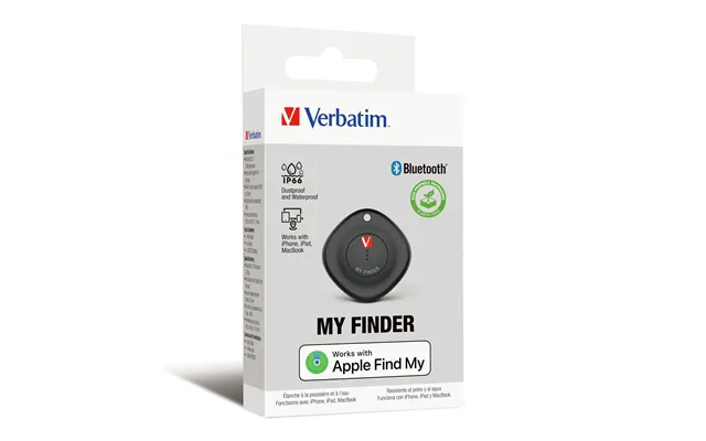 Verbatim Myf-01 Bluetooth Item Finder 1 Pack Black product image