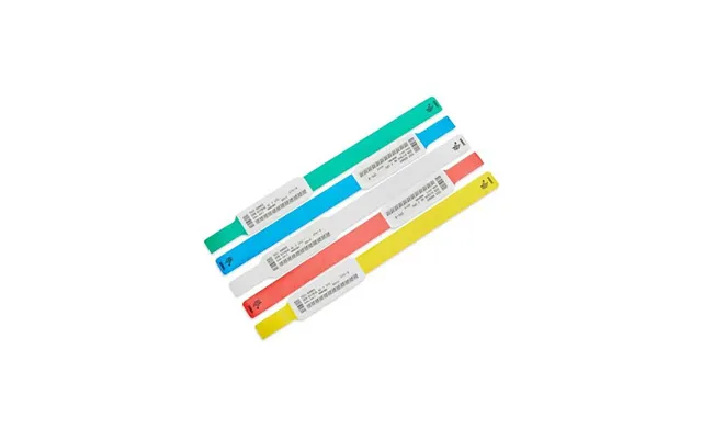 Zebra Z-band Ultrasoft Pink - White Hospital Wristband