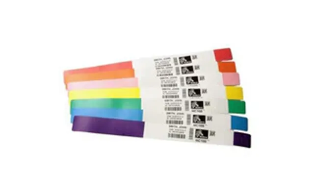 Zebra Z-band Ultrasoft Pink - White Hospital Wristband