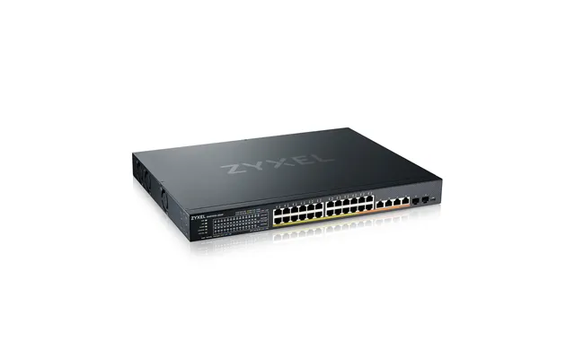 Zyxel Xmg1930-30hp Managed L3 2.5g Ethernet 100 1000 2500 Power Over Ethernet Poe 1u Black product image