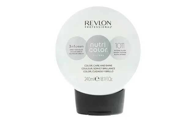 Revlon Nutri Color Filters 1011 Intense Silver 3 In 1 Hair Cream 240ml