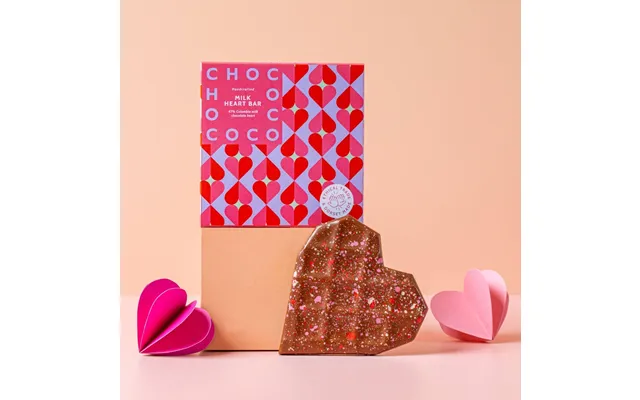 47% Colombia Milk Chocolate Heart