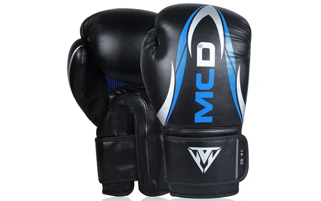 Mcd R6 Boxing Gloves For Punchbag And Pads Training Black 14oz