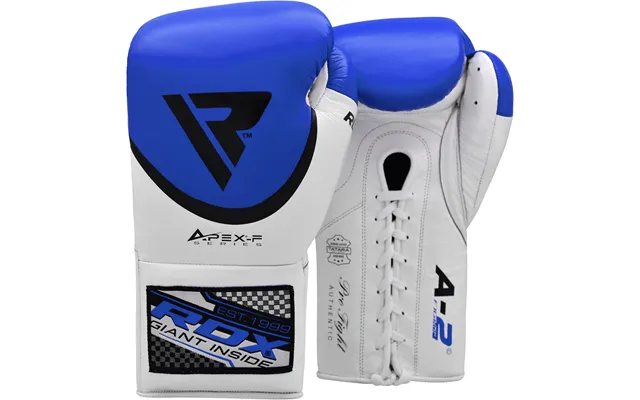 Rdx A2 Bbbofc Approved Fight Boxing Gloves Blue 8oz