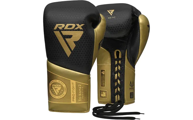 Rdx K2 Mark Pro Fight Boxing Gloves Gold 8oz