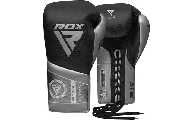 Rdx K2 Mark Pro Fight Boxing Gloves Silver 10oz