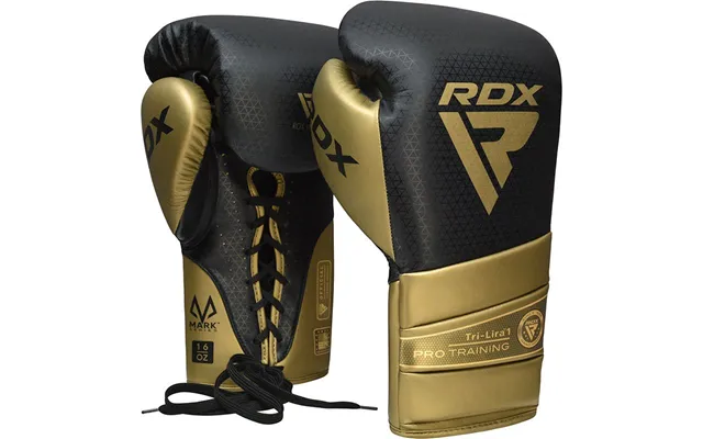 Rdx L1 Mark Pro Training Boxing Gloves Gold 16oz
