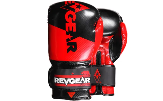 Revgear Pinnacle Boxing Gloves Red Black Red 16oz