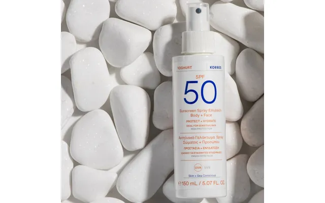 Korres Yoghurt Face And Body Suncream Emulsion Spray Sfp50 150ml