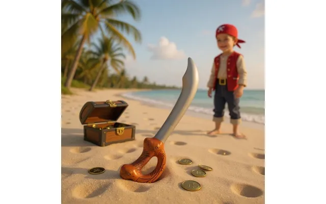 12pk Inflatable Pirate Sword 60cm