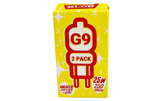 2pk Blob Lava Lamp Bulbs 25w G9