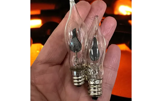 2pk Spare Bulbs For Flicker Bulb String Lights