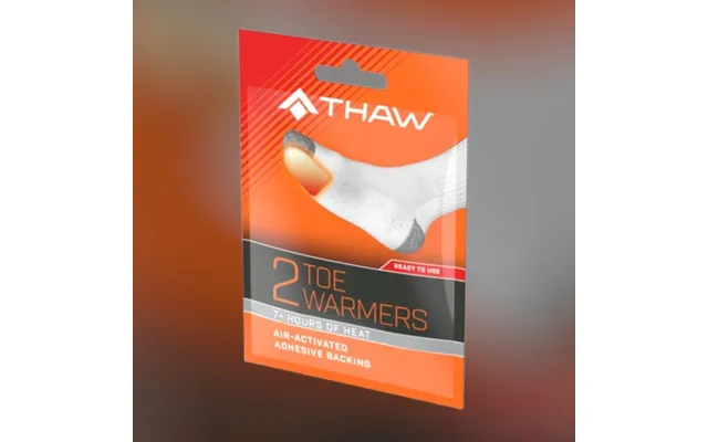 2pk Thaw Disposable Toe Warmers 7hr Heat