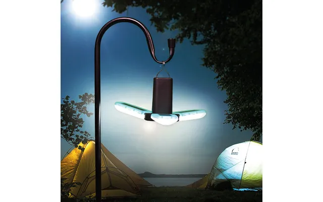 3 Blade Foldable Rechargeable Led Lamp - 3 Light Modes Inc Strobe
