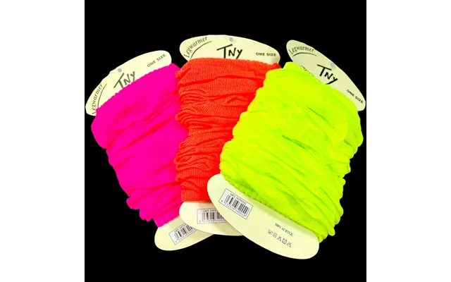 3pk Mixed Colour Uv Neon Legwarmers