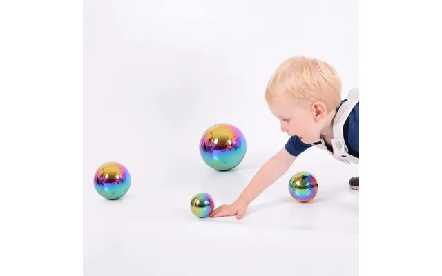 4pk Sensory Reflective Colour Burst Balls