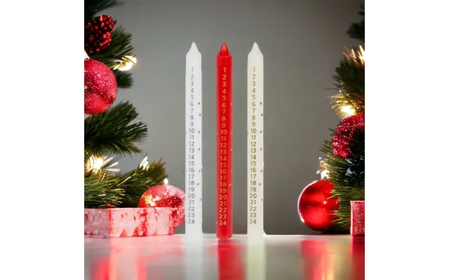 Advent Taper Dinner Candles