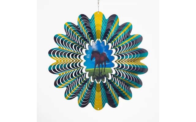 Animated Horse Wind Spinner