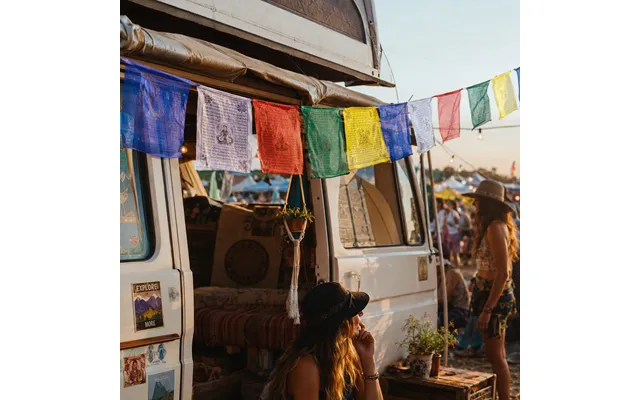 Authentic Tibetan Prayer Flags Bunting