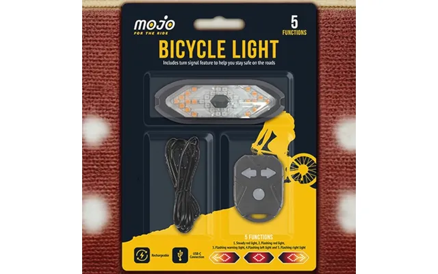 Bicycle Indicator Lights 5 Function By Mojo