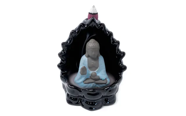 Buddha Backflow Incense Burner With Led's