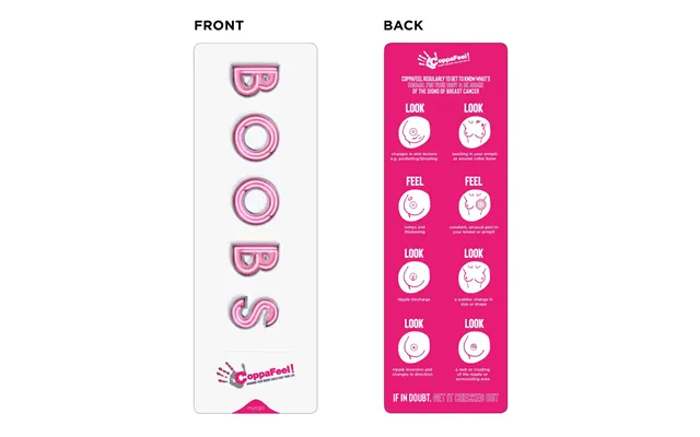 Coppafeel Yoga Mat - Neon Boobs