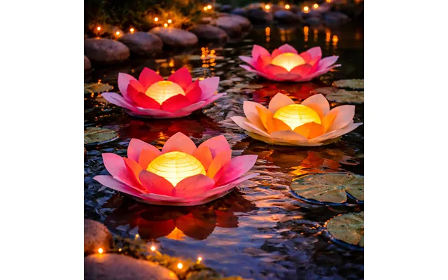 Floating Flower Water Lanterns