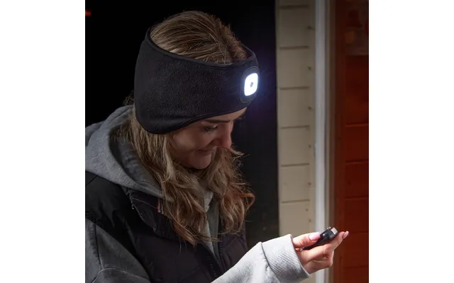 Headbeam - Usb Rechargeable Head Warmer With Removeable Light