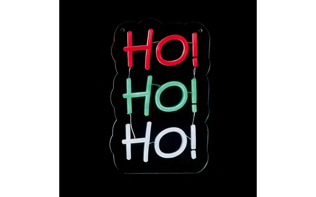 Ho Ho Ho Christmas Neon Sign 29ccm X 19cm