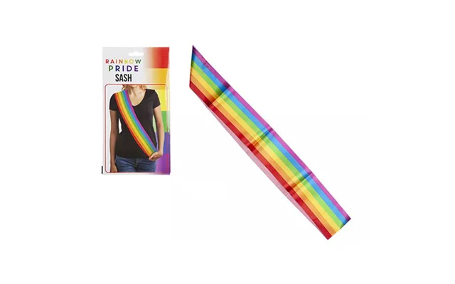 Rainbow Pride Sash 180cm X 10cm