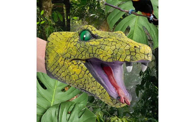 Soft Rubbery Snake Hand Puppet