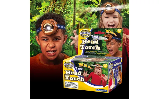 T-rex Dinosaur Head Torch
