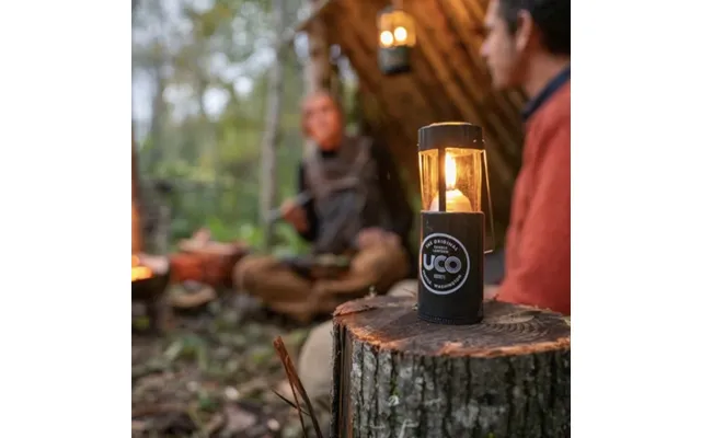 Uco Original Single Candle Lantern In Forest Green