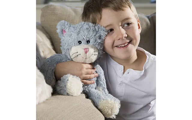 Warmies Plush Blue Cat