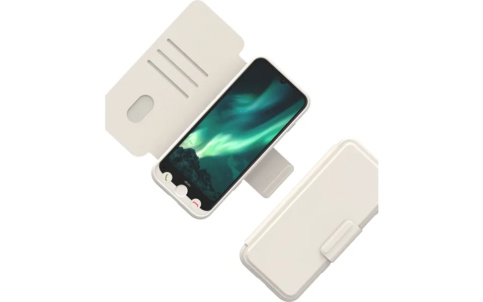Doro Aurora A31 Wallet Case Bone