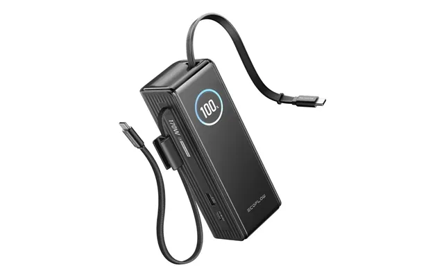 Ecoflow Ef-rapid25k100w-b-eu Power Bank 25000 Mah Black