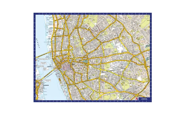 A To Z Map Of Liverpool