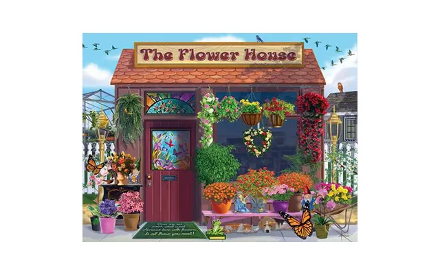 Howard Brower Flower House - 1000 Pieces