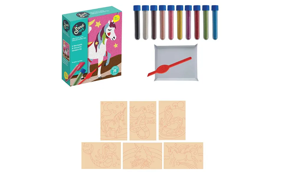 Sand Art - Mermaids & Unicorns