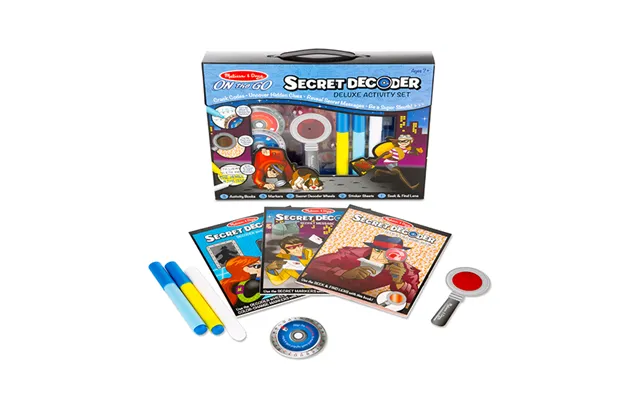 Secret Decoder Deluxe Activity Set