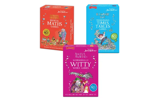 Set Of All Three David Walliams Games