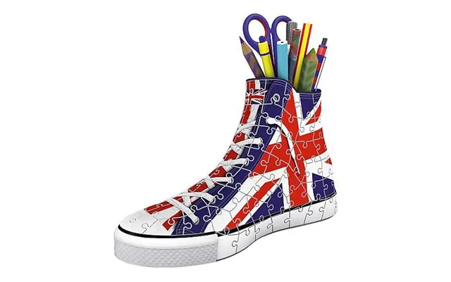 Uk Flag Sneaker 3d Puzzle