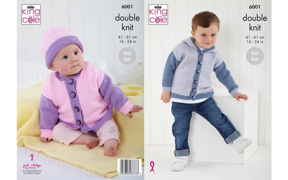 Cardigans And Hat In King Cole Comfort Baby Dk 6001