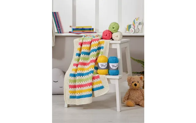 Carnival Crochet Baby Blanket Kit