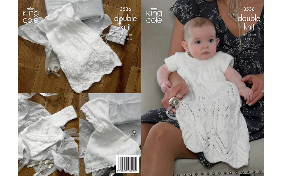 Christening Set In King Cole Comfort Baby Dk 3536