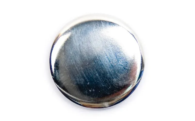 Milward Buttons - Size 22mm, Metal, Silver, Pack Of 2