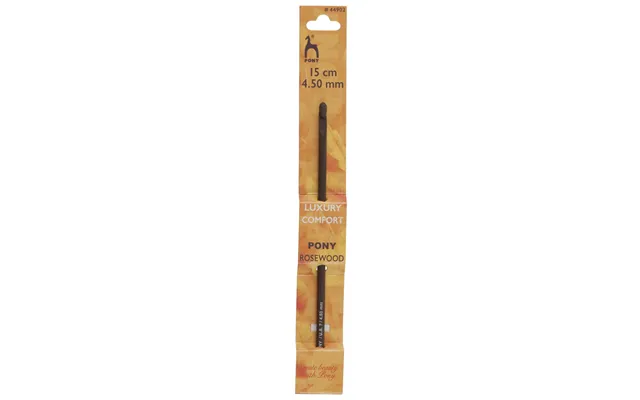 Pony Redwood Single-ended Wooden Crochet Hook - 4.5mm Uk 7 product image