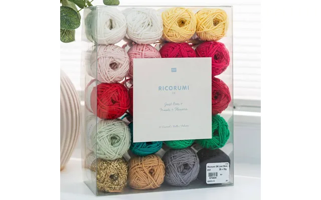 Ricorumi Dk Just Bees - Fruits And Flowers 20 Piece Yarn Colour Pack 20x25g