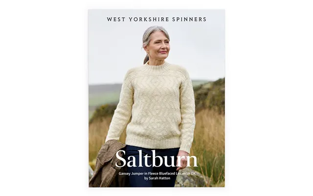 Saltburn Jumper In West Yorkshire Spinners Bluefaced Leicester Dk
